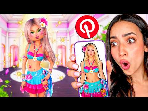 JE REPRODUIS UNIQUEMENT DES LOOKS PINTEREST sur DRESS TO IMPRESS !