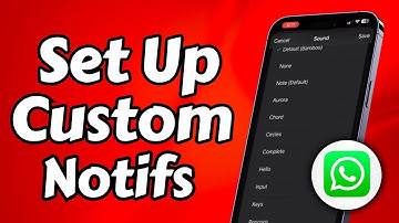 How To Set WhatsApp Custom Notification Tone Iphone (Quick Guide)