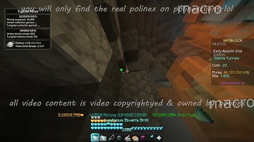 NEWEST Hypixel Skyblock Polinex Mining Macro Mod 2025