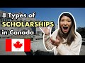 8 types of scholarships in canada  international students