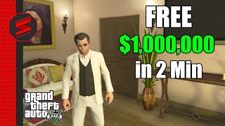 How to get $1,000,000 in GTA 5 (in 2 Min)