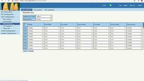 Configuring Internet Service for GPON SFU in batches ON VSOL OLT From WEB