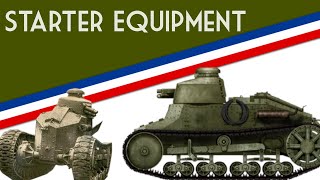 Starter Equipment | Renault FT and Renault-Kégresse in Kingdom of Yugoslavia service