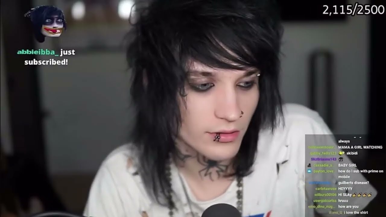 Johnnie noticed me in his twitch chat for the second time