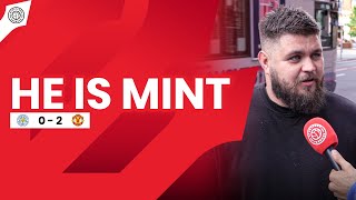 He Is Mint!!! | Stephen Howson Fancam | Leicester 0-2 Manchester United