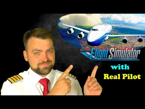 Real B737 Pilot Tries to Fly Boeing 747 Playing Microsoft Flight Simulator 2020
