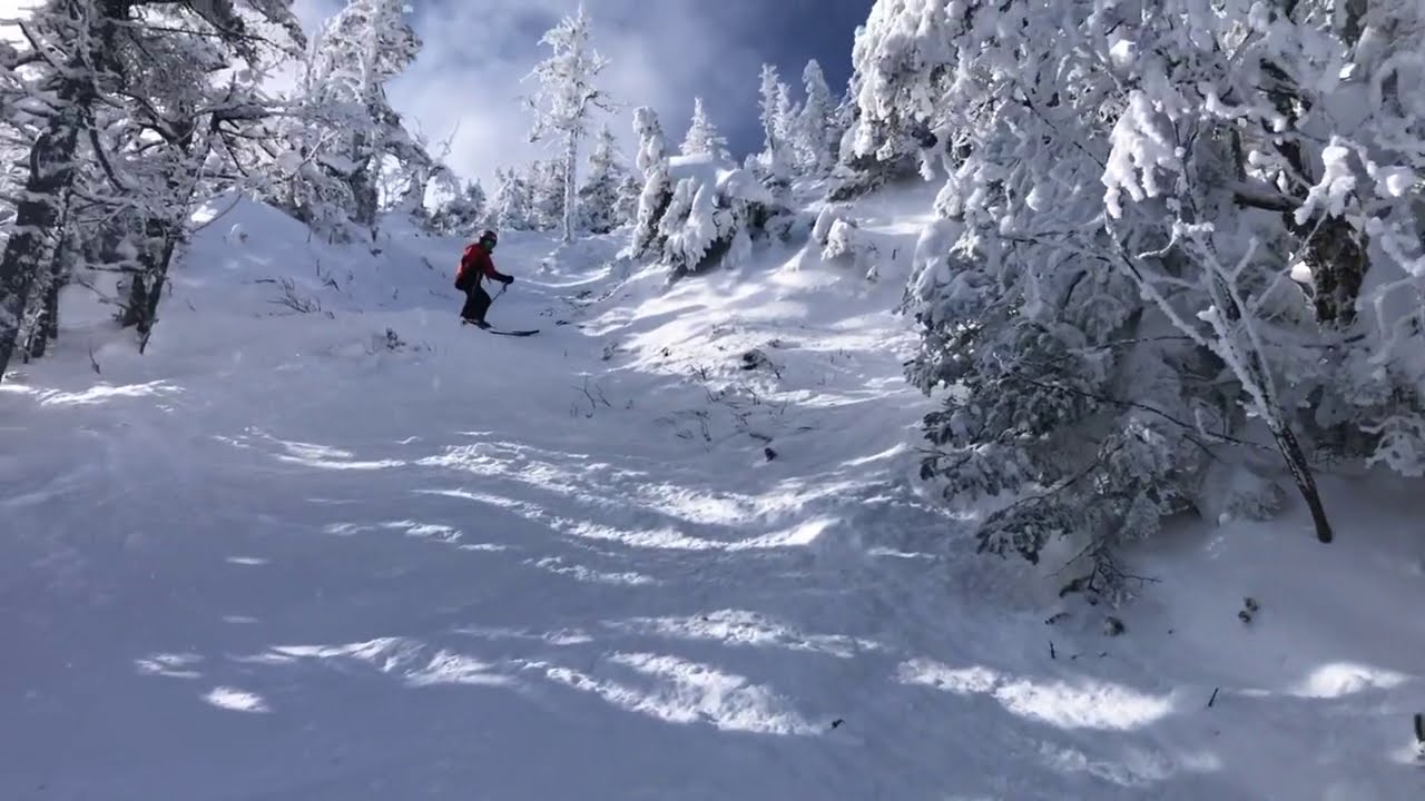 jay peak pumphouse chute feb 2020 YouTube