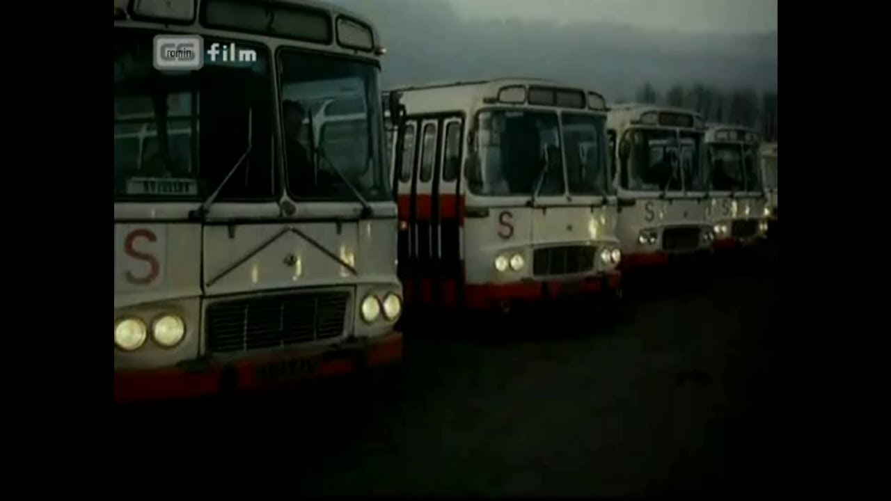 Karosa ŠM11 a iné autobusy vo filme Dobrý den, město