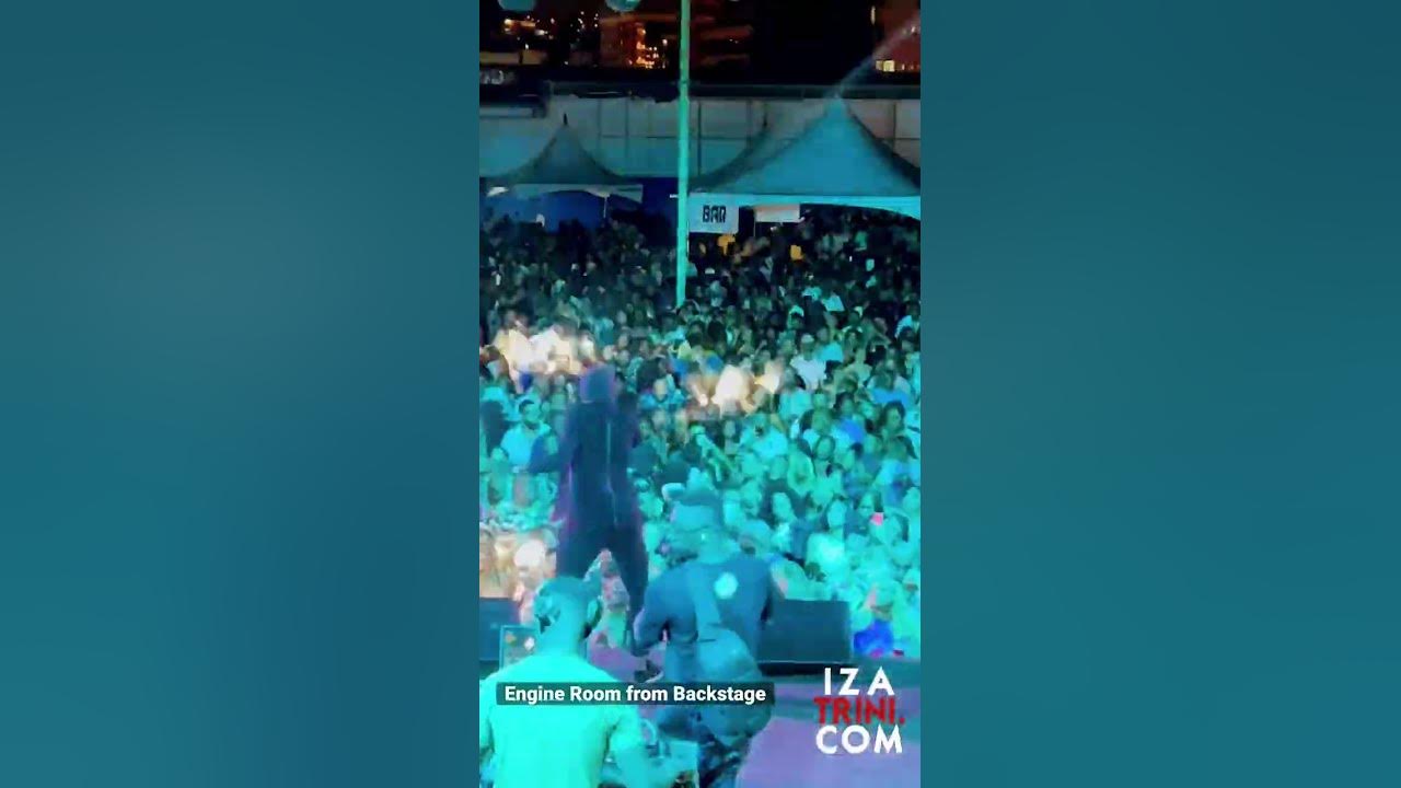 Olatunji performs Engine Room from backstage at Kairi People Fete 2023