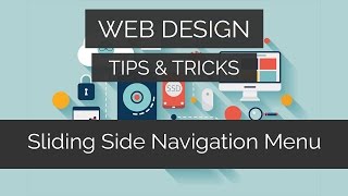 Sliding Side Navigation Menu | Web Design Tips & Tricks