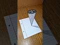 Amazing 3D Real Illusion Logo TOYOTA 3ddrawing Shorts 