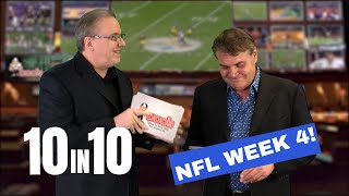 NFL Picks for Week 4 Football Lines Analysis The 10 IN 10 Show