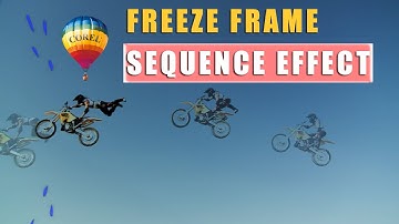 Cool sequence freeze in Corel Videostudio  Ultimate 2022