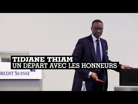 Tidjane Thiam quitte le Crédit Suisse après des résultats record