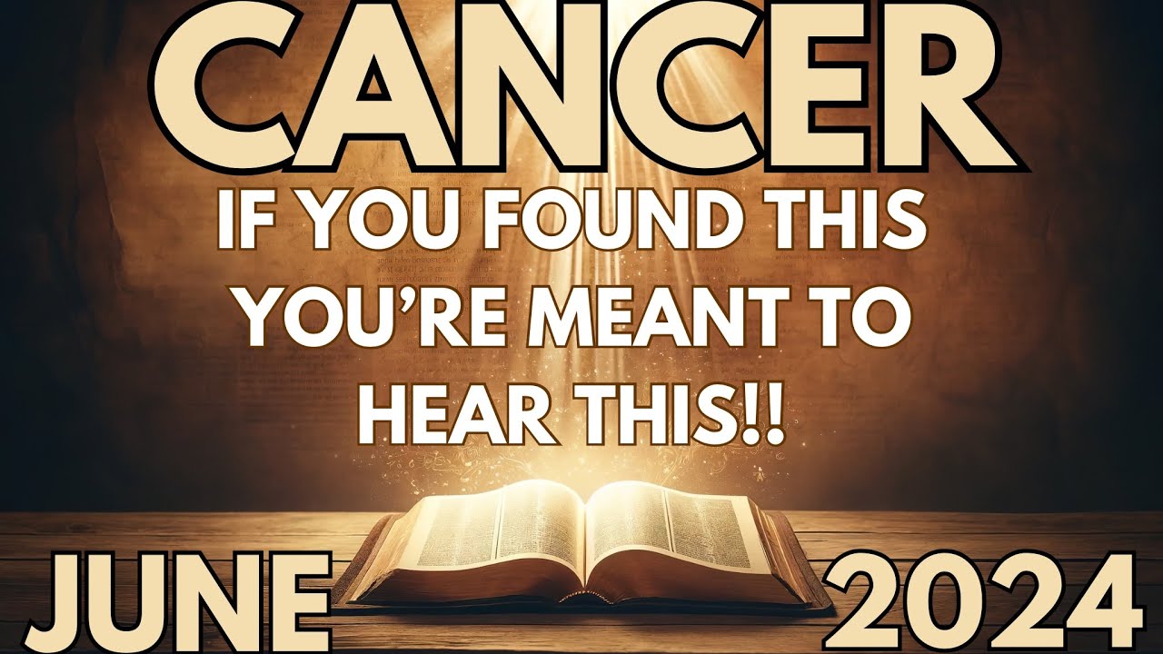 CANCER: “AFTER A LONG TIME COMING!! IT TURNS OUT TO BE BETTER THAN YOU EXPECTED CANCER!!”