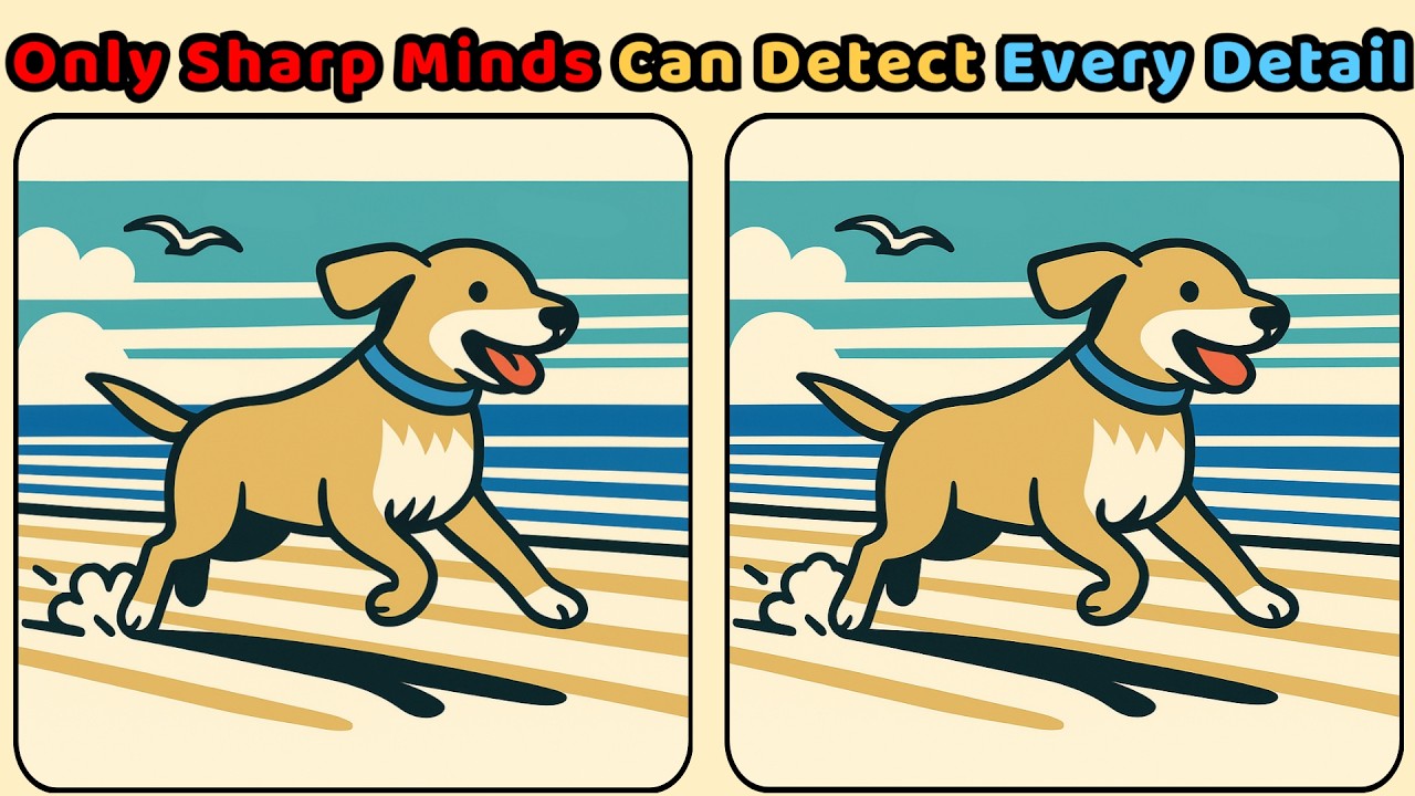 Spot The Difference : Only Sharp Minds Can Detect Every Detail - YouTube