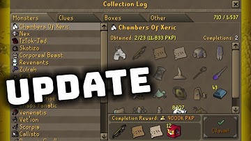 THIS UPDATE MADE THE GAME SO MUCH BETTER!! *HUGE COLLECTION LOG REWARDS* (+ Giveaway) Roat Pkz RSPS