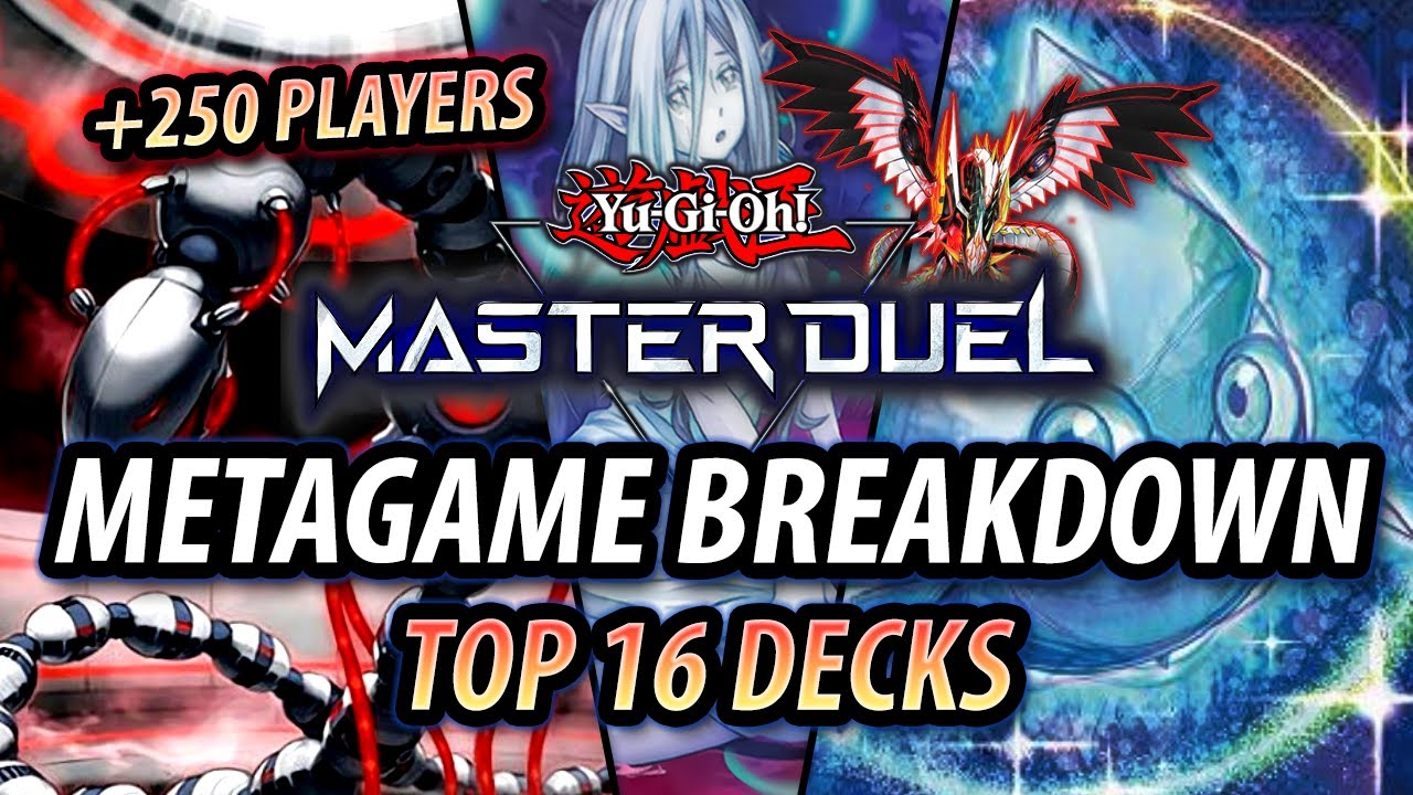 The BIGGEST TOURNAMENT YET! TOP 16 DECKLISTS! - Yu-Gi-Oh! Master Duel ...