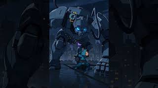 Ninja Cat vs Giant Mecha on the Rooftop | Epic Showdown #animation