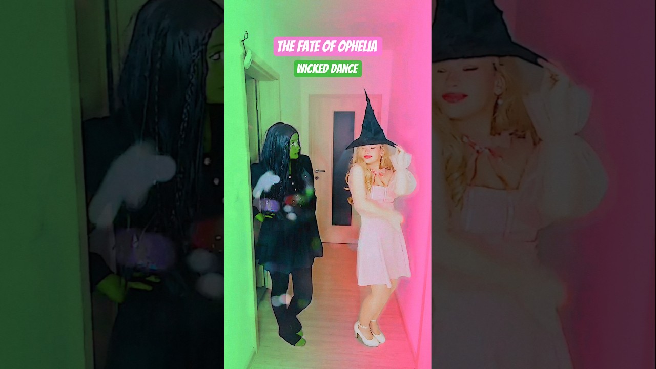 The fate of Ophelia | Elphaba & Glinda @nikkihatsunecosplay #cosplay #shorts #wicked