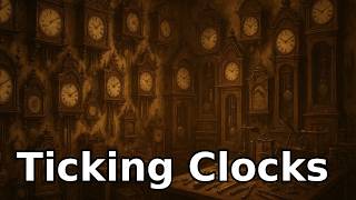 Antique Clock Shop Ambience | 8 Hours of Ticking Clocks & Chimes | Sleep & Focus Sounds screenshot 5