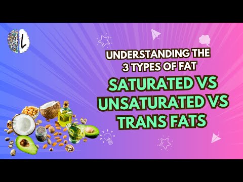 Saturated vs Unsaturated vs Trans Fats | Understanding the 3 Types of Fat