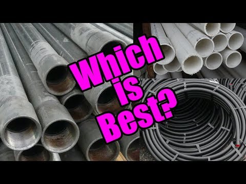 Water Well Drop Pipe Selection Guide