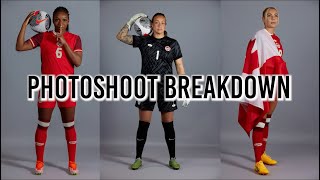 #PhotoShootBreakdown Canada Soccer Media Day