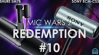 MIC WARS 2 | SHURE SM7B vs. SONY ECMCS3 Lav Mic (WAR #10)