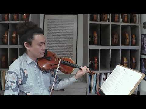 第一冊少年篠崎小提琴教本(伴奏版) 小步舞曲NO133 (張桀瑋小提琴教學示範演奏)　篠崎 バイオリン教本1冊