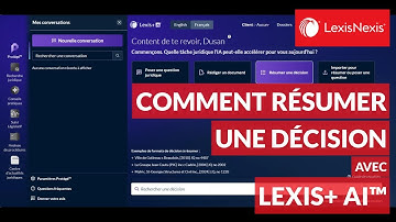 Comment résumer une décision avec Lexis+ AI