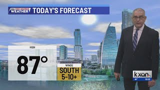 Central Texas is feeling spring-like temperatures today and through the week