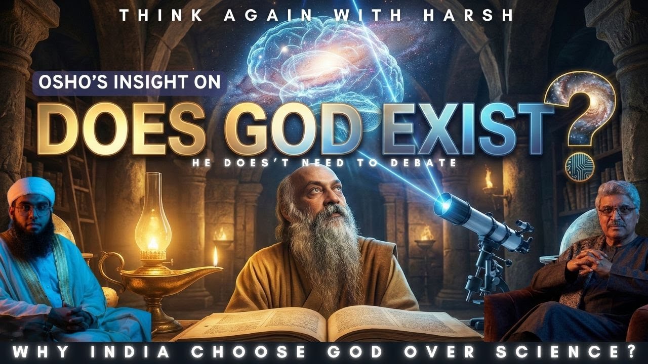 India Choose God Over Science! | Does God Exist? Dharma Made India Unhappy | Osho Inspired Hindi