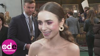 TOLKIEN: Lily Collins on finding fame, Nicholas Hoult and Tinder! TOLKIEN: Lily Collins on finding fame, Nicholas Hoult and Tinder!