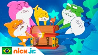 Baby Shark A Família Tubarão Encontrou Um Tesouro Nick Jr. Em Português