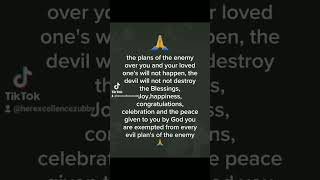 🙏🙏🙏 you are exempt from the wickedness of the wicked 🙏🙏🙏 #thankyoujesus