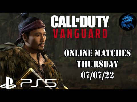 My Call of Duty Vanguard Multiplayer Matches - Thursday 07/07/22