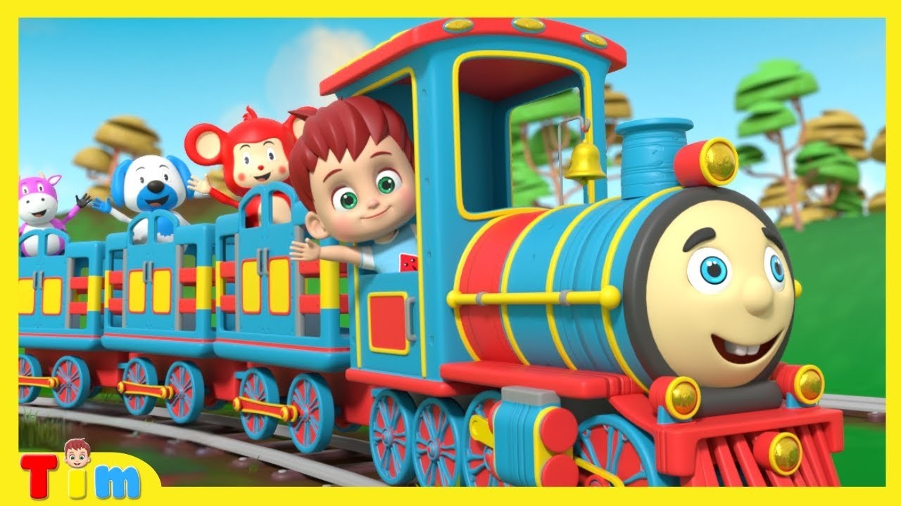 The Super Train Adventure | Nursery Rhymes & Kids Songs | Tim Time