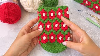 Crochet slippers in 1 day. Beginner Friendly Crochet Slipper Socks. quick project!