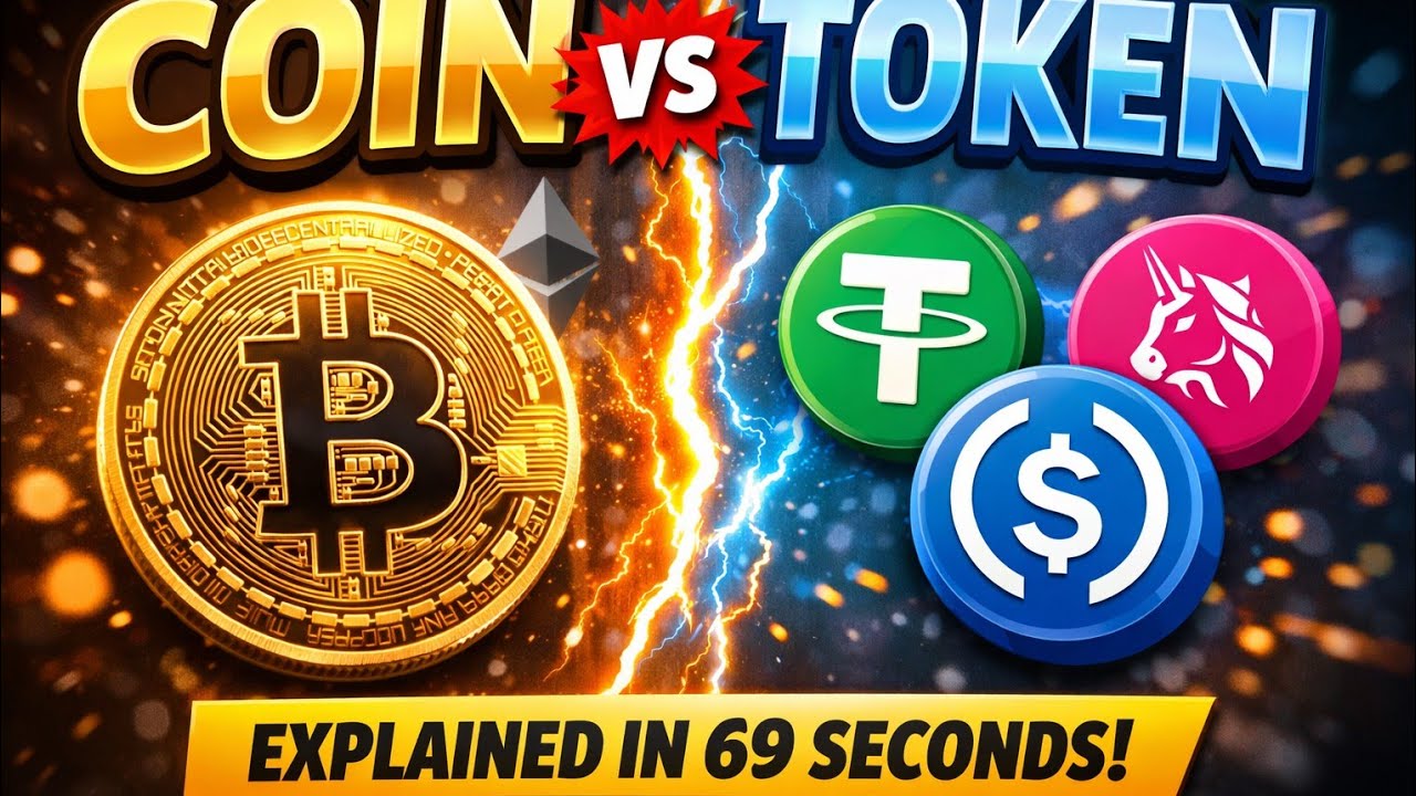 Coin vs Token in Crypto 