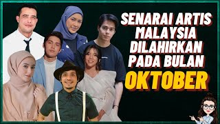 Senarai Artis Malaysia Lahir Pada Bulan Oktober (Zul Ariffin, Sweet Qismina, Hannah Delisha)