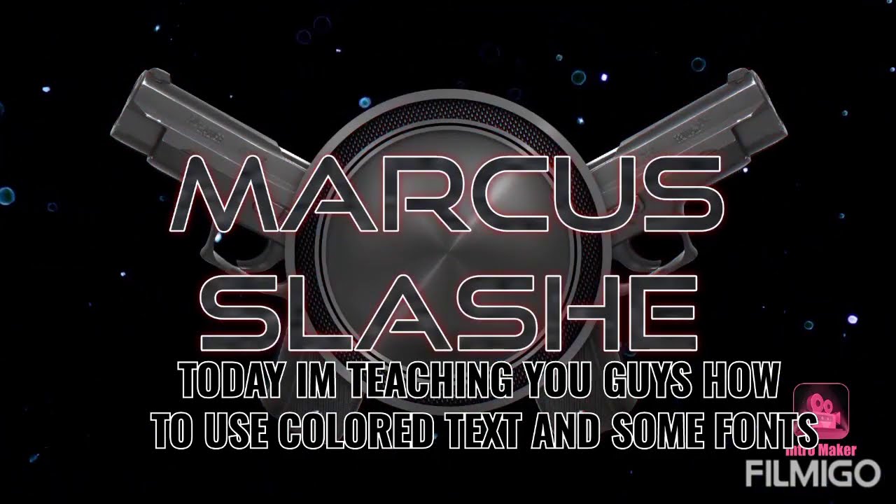 HOW TO MAKE COLORED TEXT AND USE SOME FONTS (NO MOD/NO ADDON)