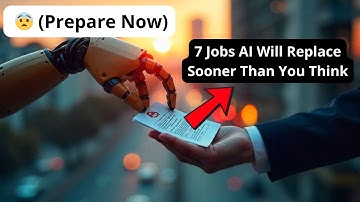 7 Jobs AI Will Replace Sooner Than You Think 😨 (Prepare Now)