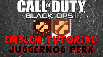 Black Ops 2: Juggernog Emblem Tutorial! (Black Ops 2 Emblem Tutorial)