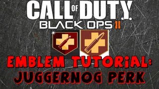 Black Ops 2 Juggernog Emblem Tutorial Black Ops 2 Emblem Tutorial