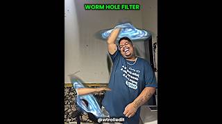 worm hole filter #trollface #funny #trolledit #wtrolledit