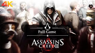 Assassin's Creed II (2009): Full Game | All Story Missions | All Sequences | #1 - #14 |4K Ultra HD |