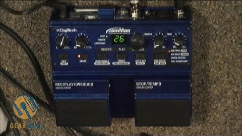 DigiTech JamMan Looper Pedal Demonstration