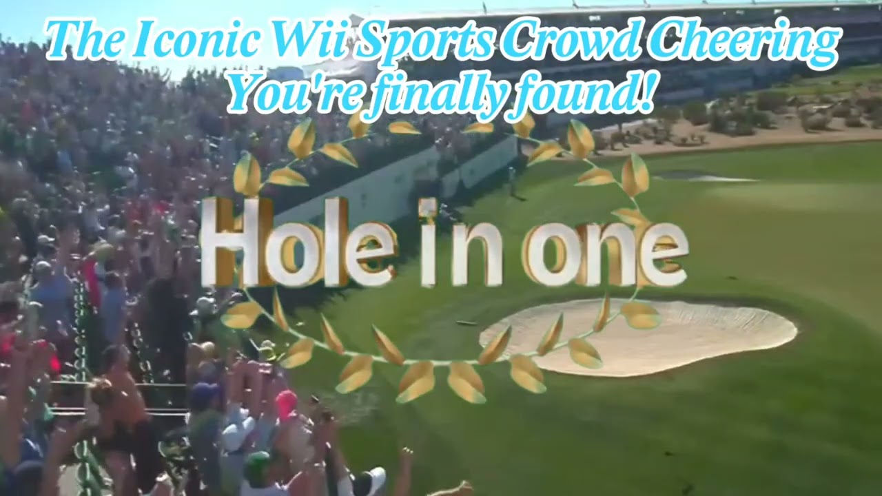 Wii Sports ICONIC Crowd Cheering Sound Effect