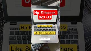 Hp Elitebook 820 G3 #elitebook #hplaptop #viral #6thgeneration #foryou #hp #hpelitebook #hpsmart